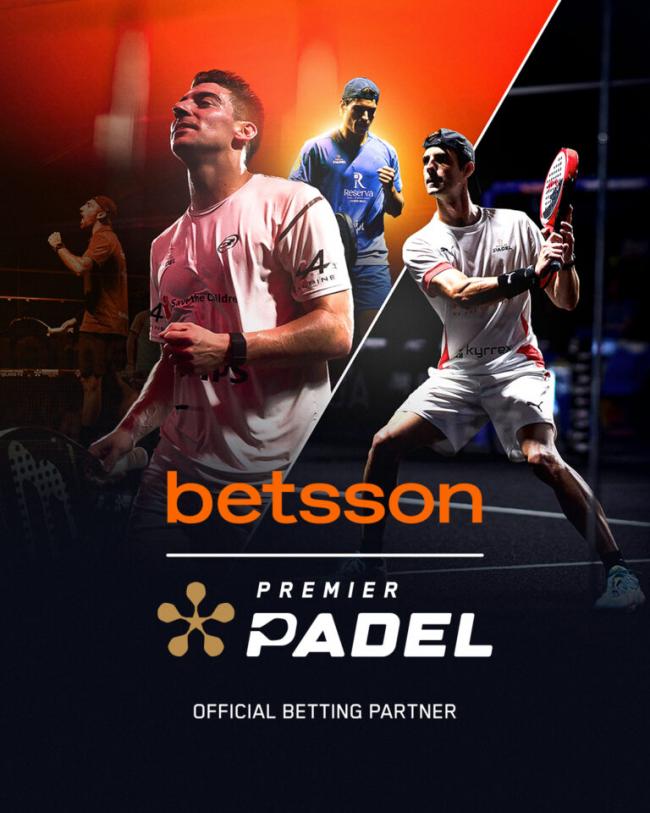 Premier Padel and Betsson unite in a multi-year sponsorship agreement