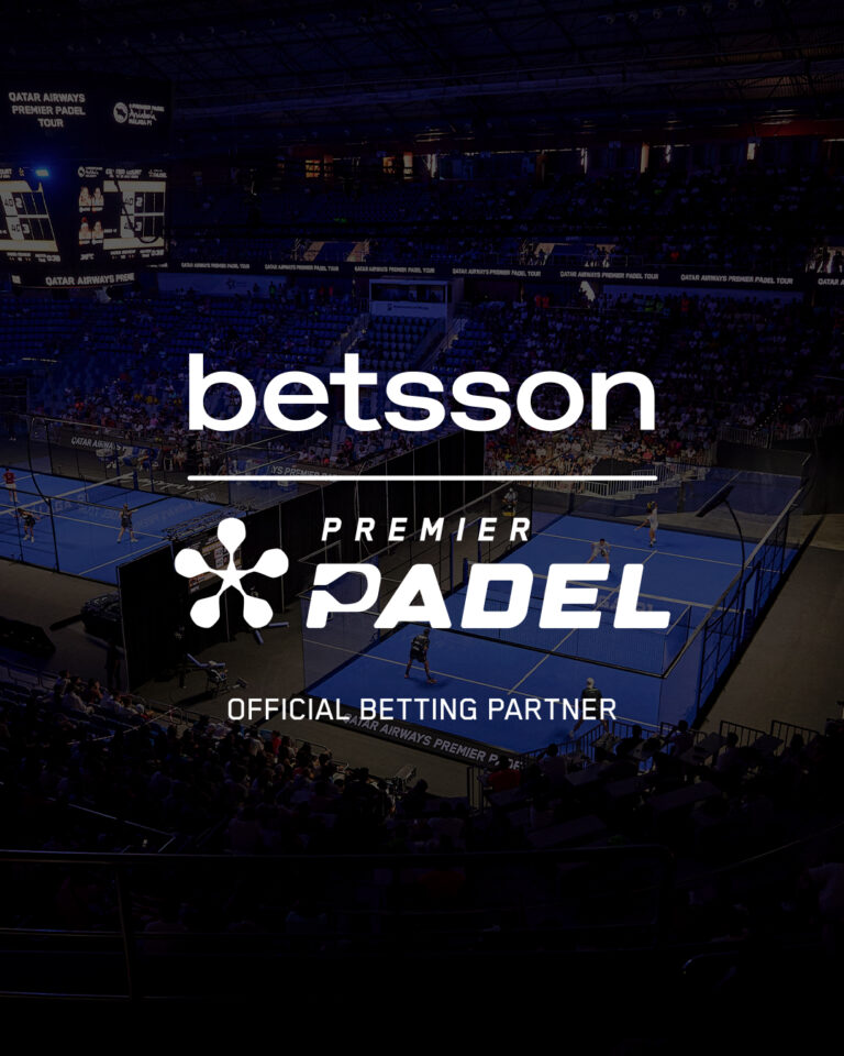 Premier Padel and Betsson unite in a multi-year sponsorship agreement
