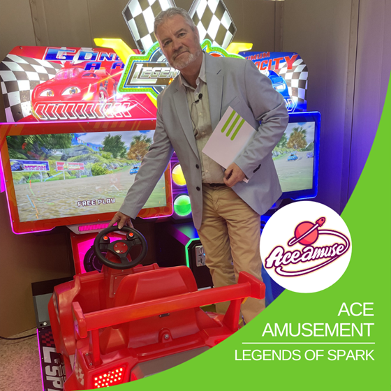 MGA Industrial presenta Legends of Spark, la nueva sensación en los salones de juegos
