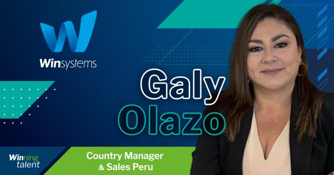 Galy Olazo Torres joins Win Systems as Country Manager & Sales in Peru