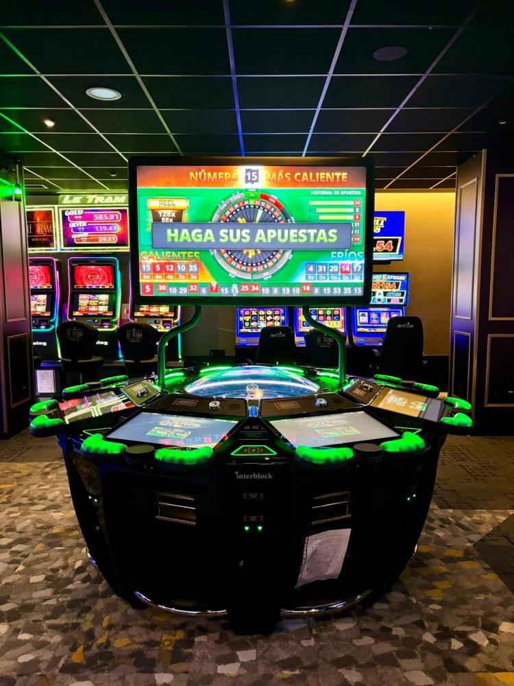 Interblock y Grupo Covimatic instalan la Ruleta Black Pearl - Reel Roulette en Le Tram Marbella