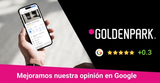 Los Salones GoldenPark celebran un incremento en su valoración media en Google