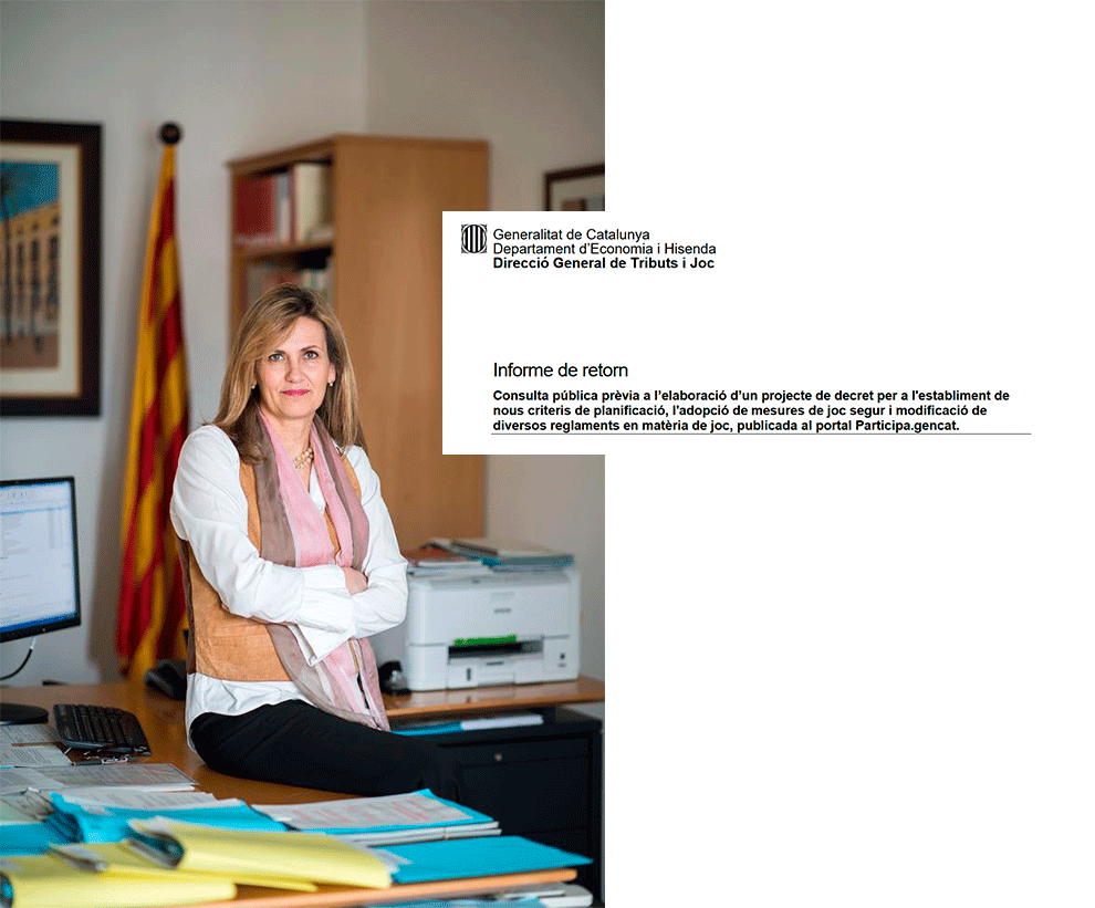 Publicamos la valoración detallada de la Dirección General de Tributos a las alegaciones sobre la Consulta Pública del Proyecto de Decreto de Juego en Cataluña