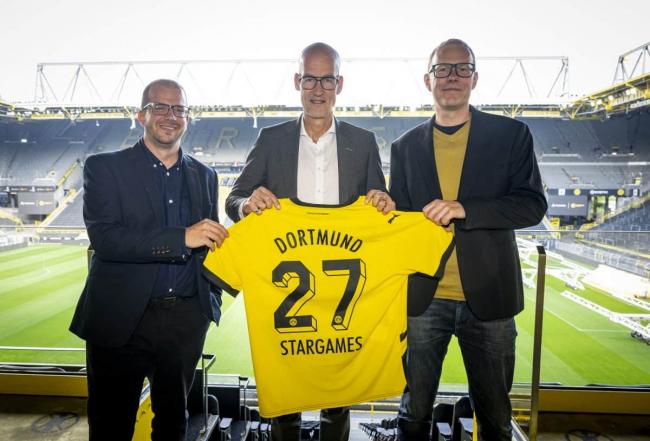 StarGames (Novomatic) se confirma como Socio Premium del Borussia Dortmund