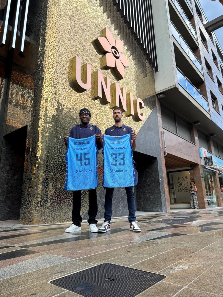 UNNIC consolida su apuesta por el baloncesto y refuerza su imagen de marca en Andorra