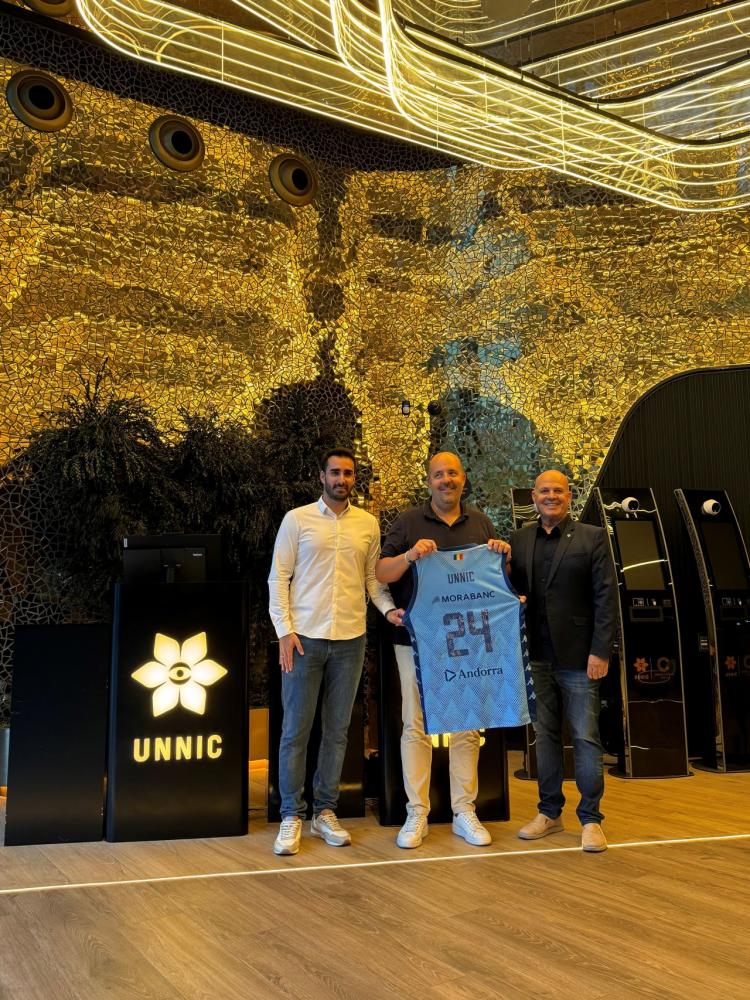 UNNIC consolida su apuesta por el baloncesto y refuerza su imagen de marca en Andorra