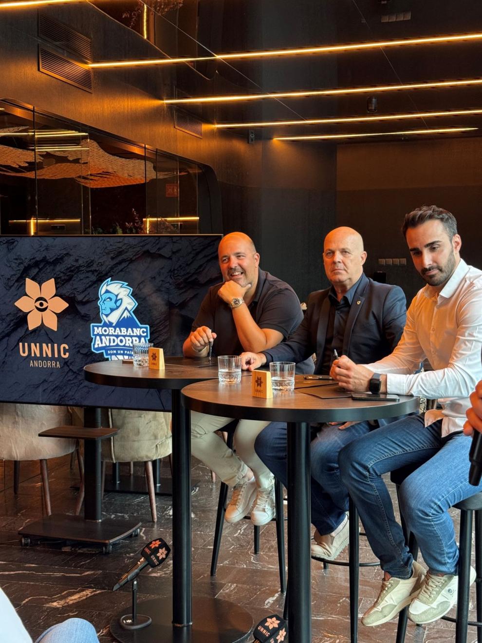 UNNIC refuerza su compromiso con el baloncesto andorrano