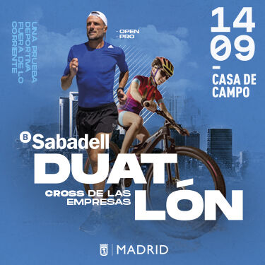 CODERE participa en el Banco Sabadell Duatlón Cross de las Empresas 2024