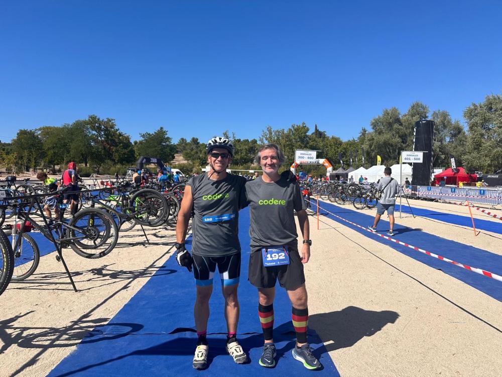 CODERE participa en el Banco Sabadell Duatlón Cross de las Empresas 2024
