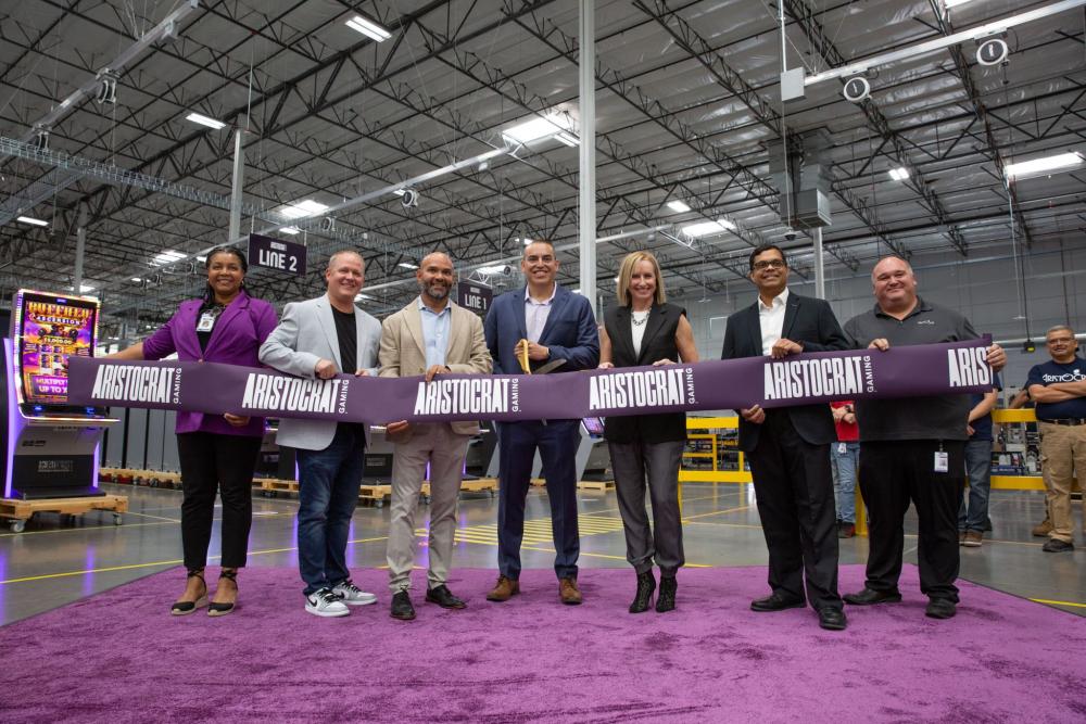 Aristocrat Gaming inaugura su mayor centro de fabricación mundial en Las Vegas
FOTOS