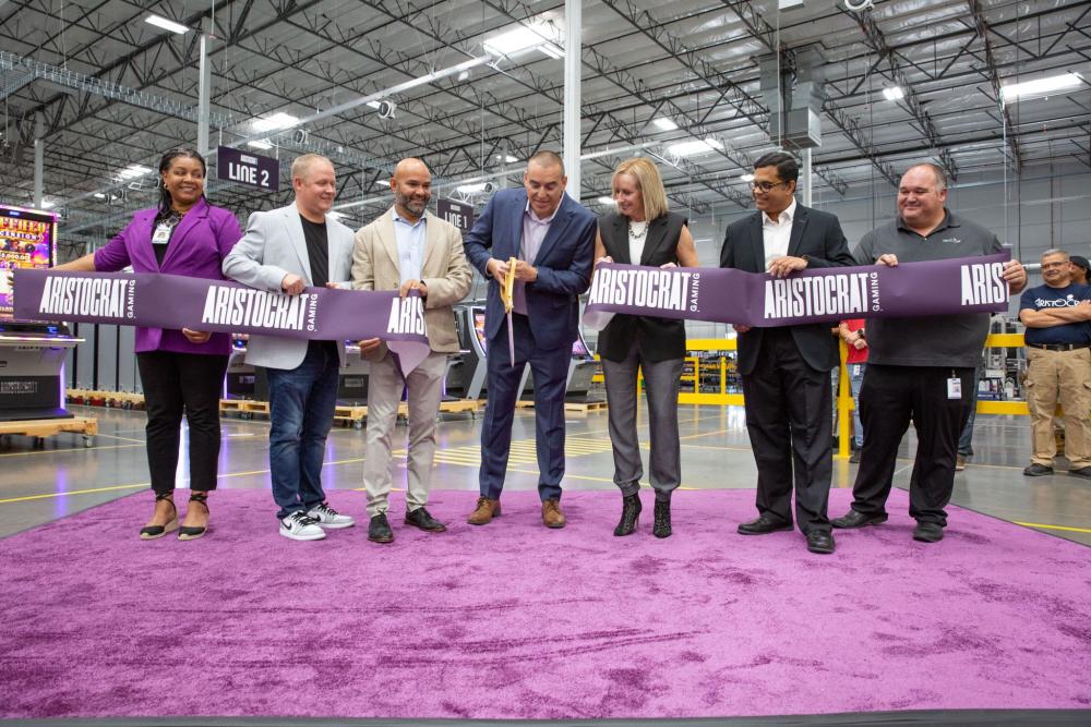 Aristocrat Gaming inaugura su mayor centro de fabricación mundial en Las Vegas
FOTOS