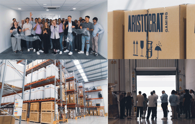 Aristocrat Gaming Inaugura Nuevo Centro de Integración en Barcelona