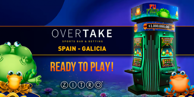 ¡FU FROG YA en los Salones de Recreativos Portas en Galicia!
