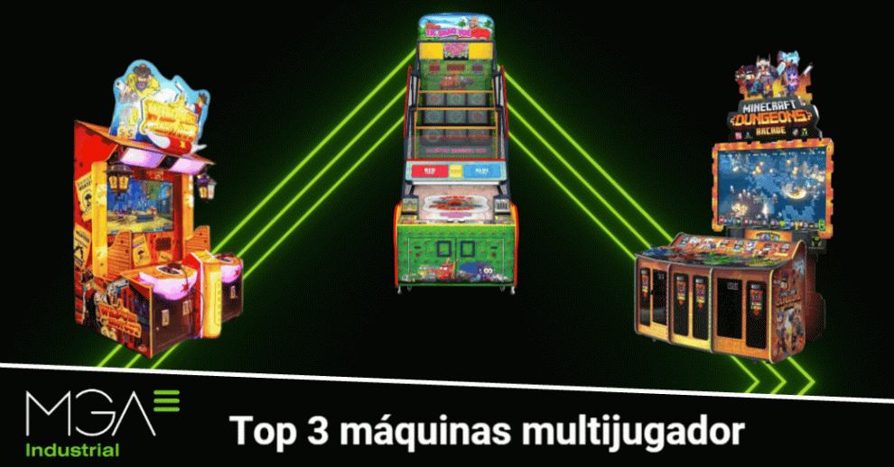 MGA presenta su Top 3 de máquinas multijugador de gama arcade