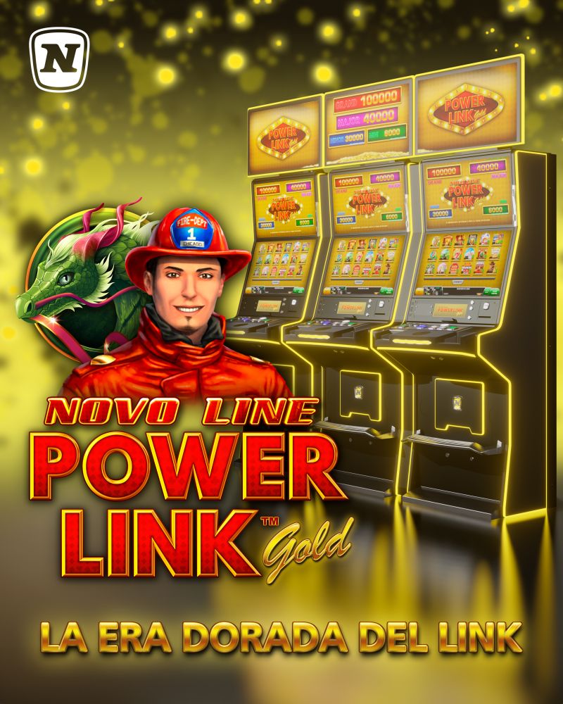 NOVO LINE Power Link Gold: La nueva era dorada del entretenimiento en salones de juego