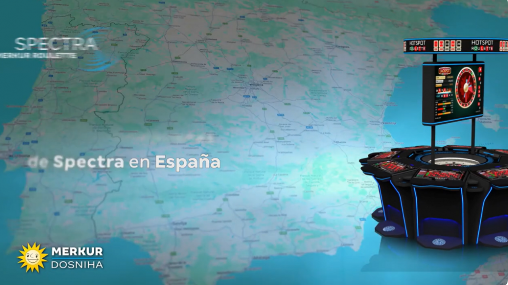 Nuevas instalaciones de Spectra. La ruleta IMPARABLE con MERKUR DOSNIHA
¡VÍDEO!
