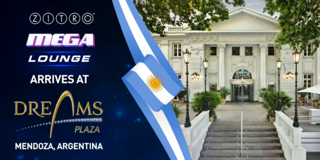 ZITRO LAUNCHES MEGA LOUNGE AT DREAMS PLAZA MENDOZA IN ARGENTINA