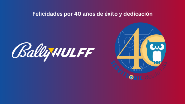 Bally Wulff Celebra el 40º Aniversario de Servitronic