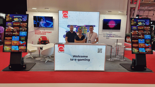 E-Gaming SRO y E-Gaming Spain Presentan su Portafolio en el SBC Summit Lisboa 2024