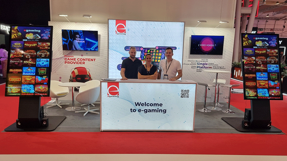 E-Gaming SRO y E-Gaming Spain Presentan su Portafolio en el SBC Summit Lisboa 2024