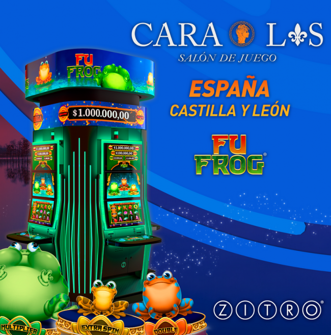 El Juego Estrella de Zitro, Fu Frog, Llega al Salón Cara o Lis de Salamanca