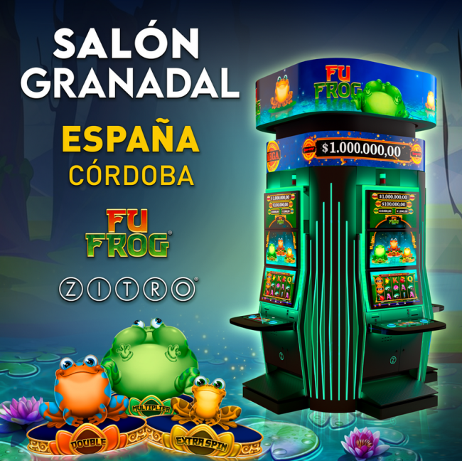 EL JUEGO ESTRELLA DE ZITRO, FU FROG, LLEGA AL SALÓN GRANADAL DE CÓRDOBA