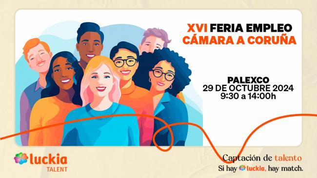 Luckia apuesta por el talento joven en la XVI Feria de Empleo de A Coruña