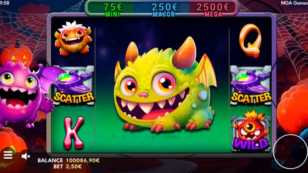 MGA Games Presenta "Monstronautas Cósmicos": Una Slot de Monstruos con Free Spins para Todo el Año