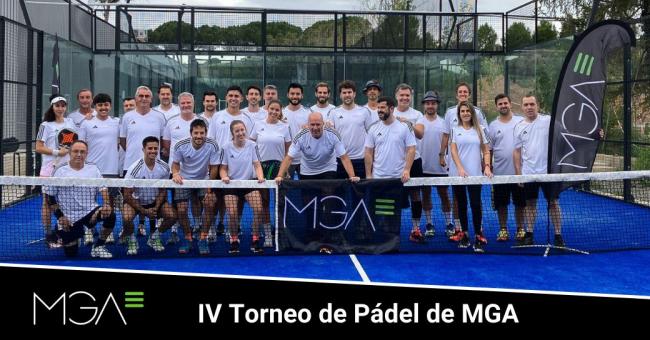 MGA celebra con éxito su IV Torneo de Pádel, reforzando el espíritu de equipo