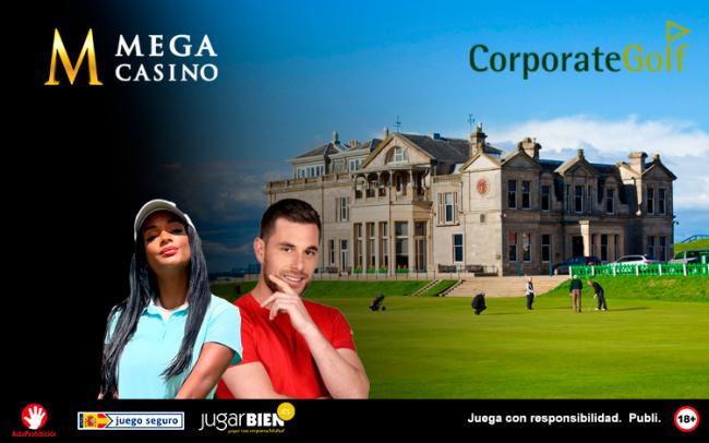 Mega Casino y Corporate Golf anuncian patrocinio en torneos de golf amateur
