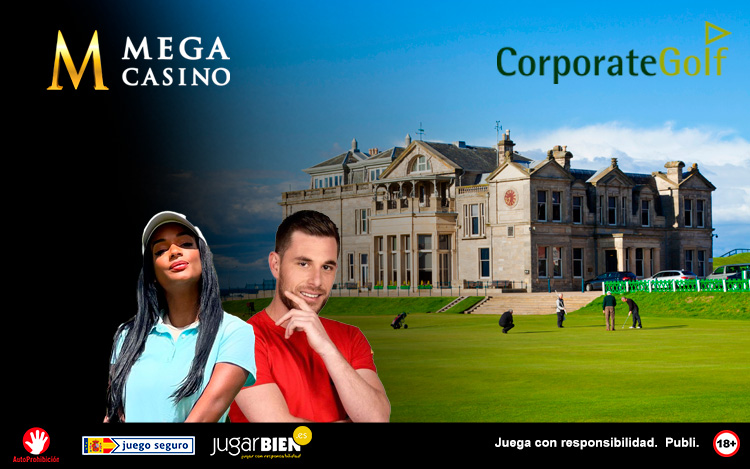 Mega Casino y Corporate Golf anuncian patrocinio en torneos de golf amateur