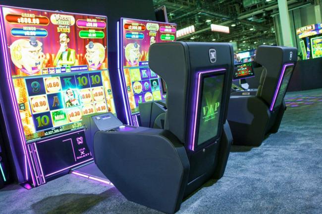 NOVOMATIC unveils a diverse portfolio at G2E 2024, featuring the V.I.P. X™, DIAMOND X™ series, and the expansive THUNDER CASH™ GOLD progressive family.