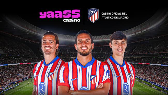 ORENES sella otro patrocinio deportivo a través de Yaass Casino con el Atlético de Madrid