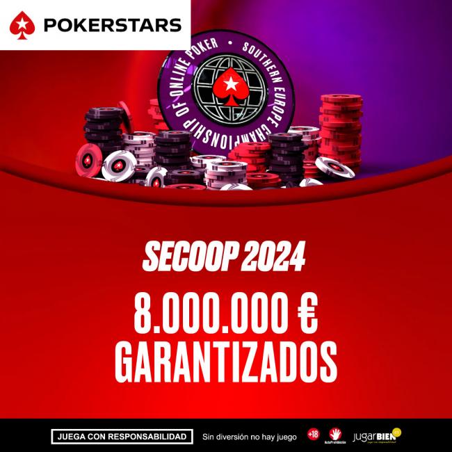 Regresa el SECOOP: PokerStars se prepara para coronar al próximo campeón de póker del sur de Europa