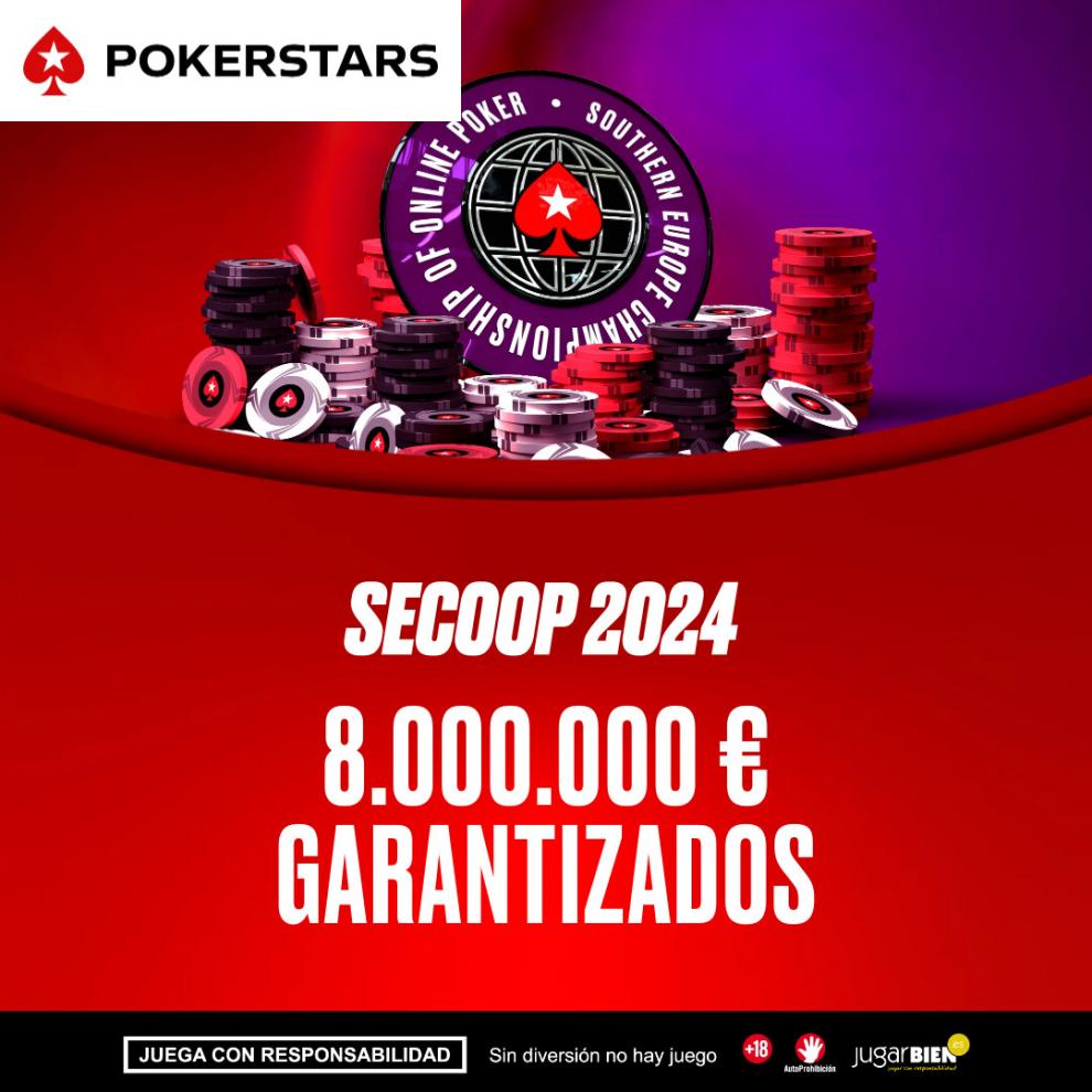 Regresa el SECOOP: PokerStars anuncia el campeonato de póker del sur de Europa