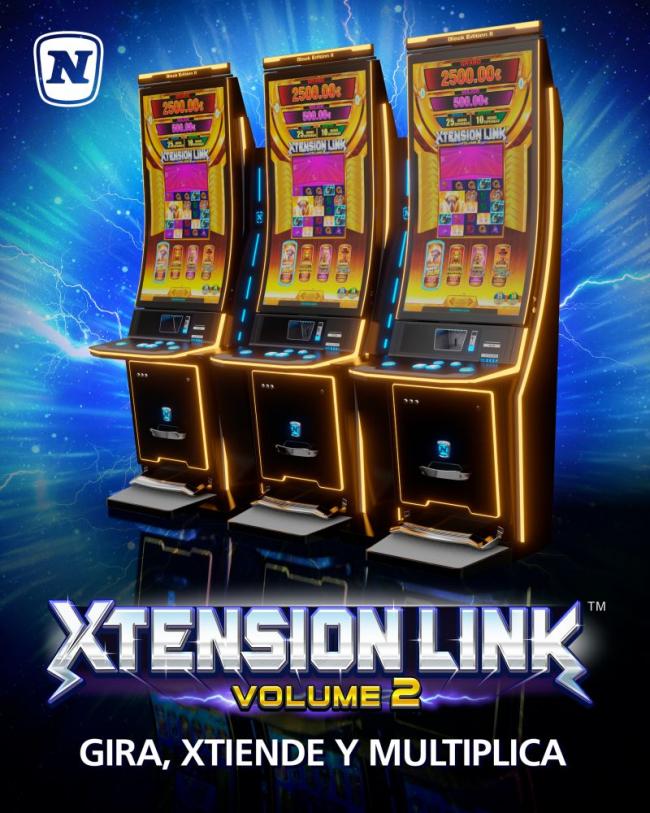 NOVOMATIC Lanza XTENSION LINK Volume 2: Una Innovadora Máquina para Salones de Juego