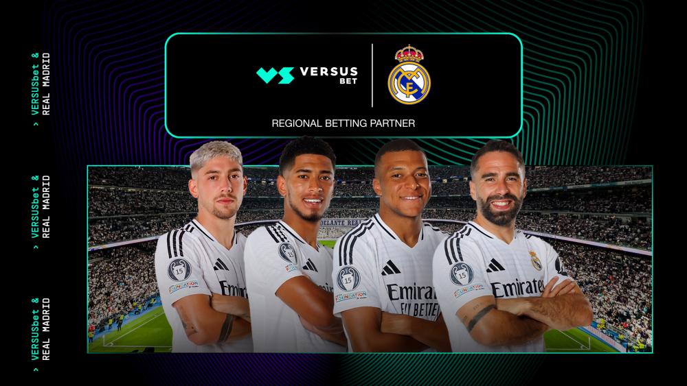 VERSUSbet, nuevo patrocinador oficial del Real Madrid