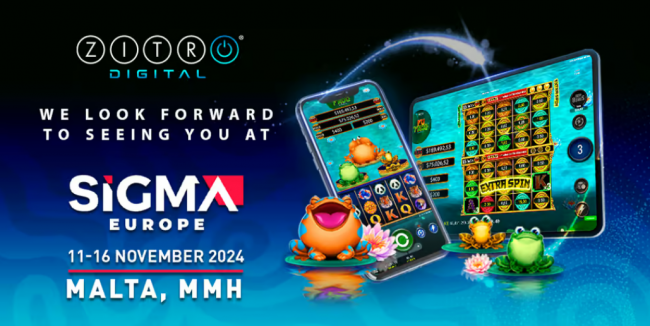 ZITRO DIGITAL TO ATTEND SIGMA EUROPE IN MALTA