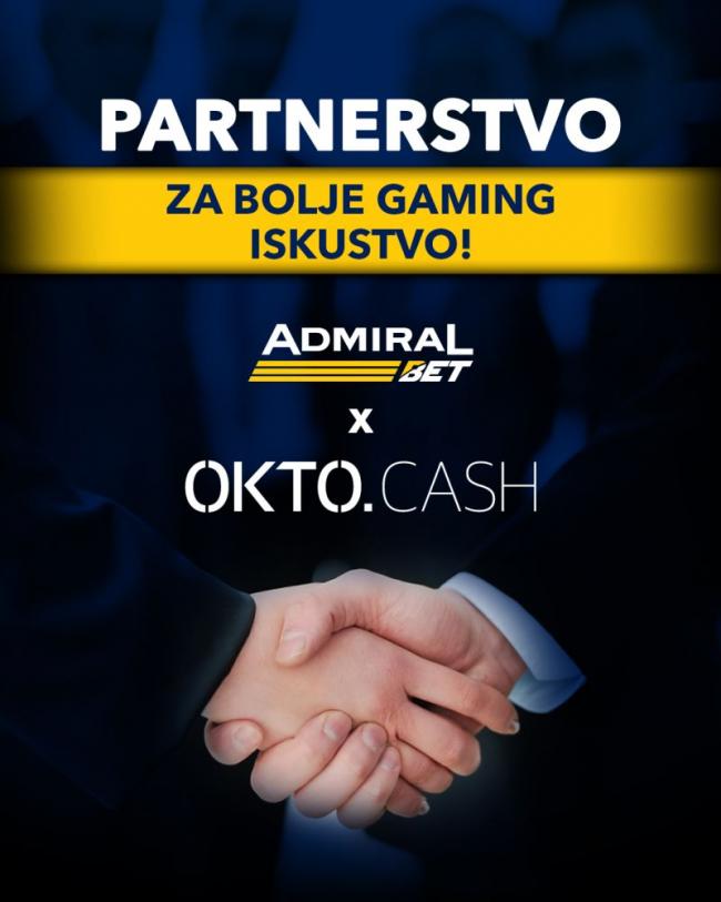 AdmiralBet y OKTO.CASH: Pagos Inmediatos en Efectivo en Serbia
