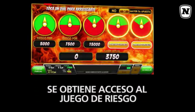 Descubre el Juego de Riesgo de NOVOMATIC Spain para Heroes of Heat