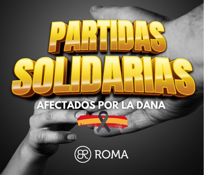 Bingo Roma apoya a los afectados por la DANA con Partidas Solidarias y un Concierto Benéfico