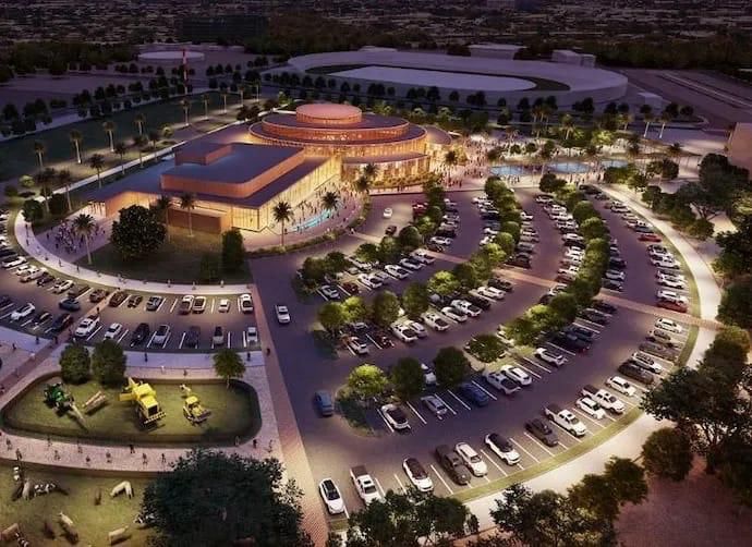 Dreams impulsa el Parque Ferial del Maule con un casino y centro de convenciones con diseño elevado para prevenir inundaciones
