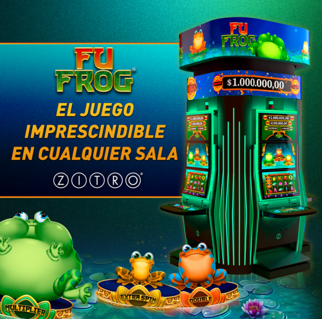 FU FROG, UN IMPRESCINDIBLE EN LAS SALAS DE JUEGO DE ¡TODO EL PAÍS!