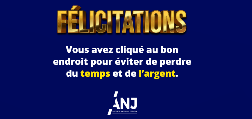 Francia lanza una Campaña para informar sobre los peligros de los Casinos online ilegales