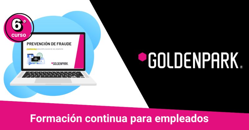 GoldenPark lanza un nuevo curso formativo para empleados enfocado en la prevención de fraudes