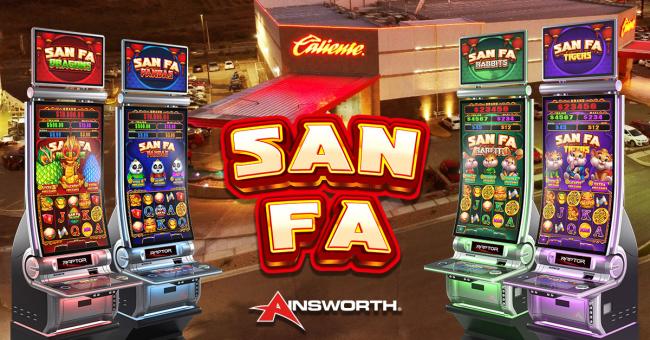 Grupo Orenes y Ainsworth lanzan el gabinete A-Star Raptor en Casino Caliente de México