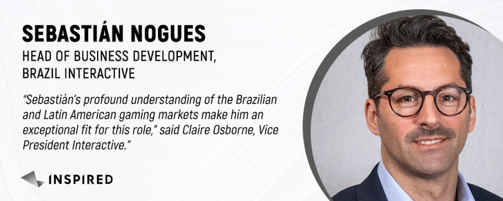 Inspired nombra a Sebastián Nogues como Jefe de Desarrollo de Negocios – Brasil Interactivo