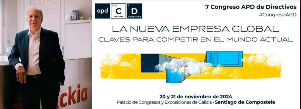 José González, presidente de Luckia, participará en el 7º Congreso Nacional de APD para debatir sobre ética y tecnología