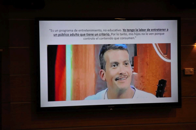 Juan Lacarra proyecta una imagen que sintetiza la esencia del sector y sus desafíos