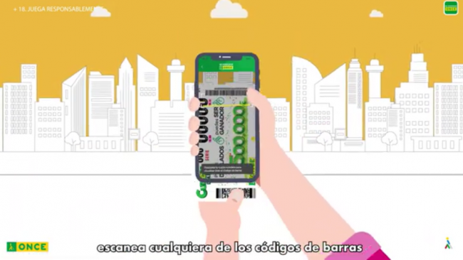 La ONCE innova con una nueva función de escáner en su app